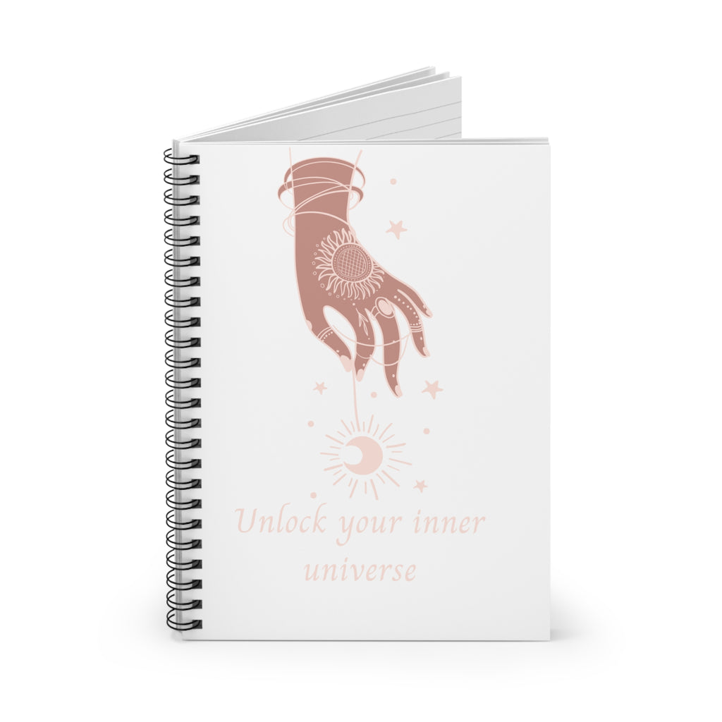 Unlock Your Inner Universe- Spiral Notebook