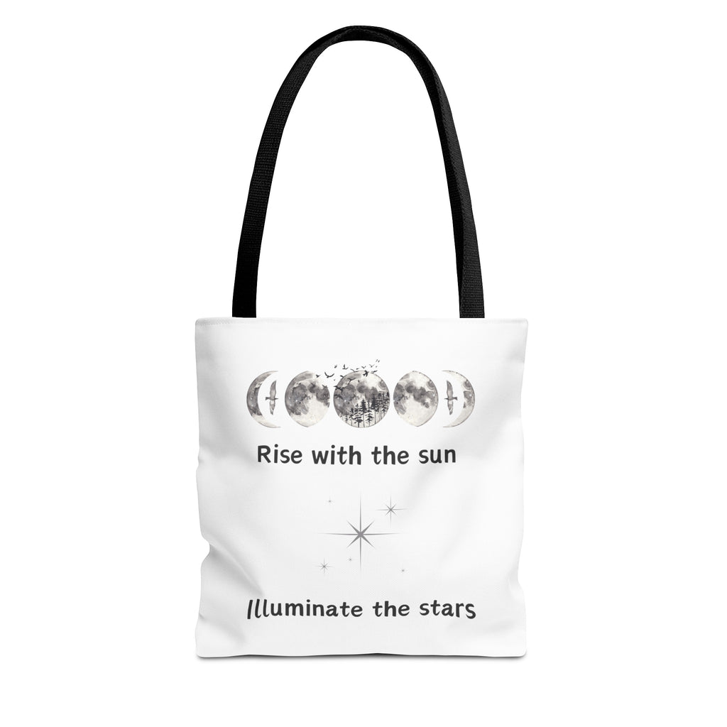 Sunrise to Starlight Tote Bag, Inspire Your Journey- Tote Bag